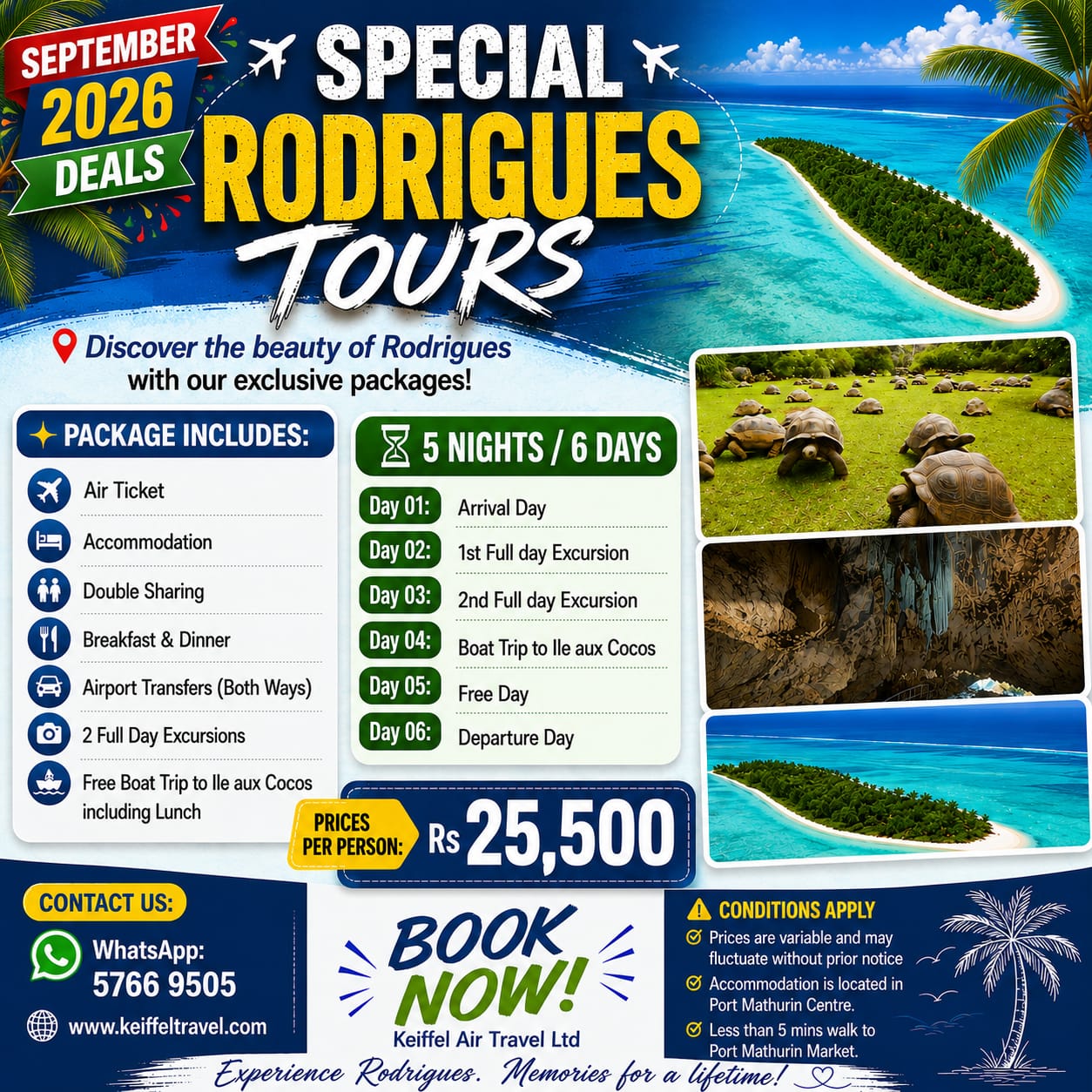 Special Rodrigues Tours
